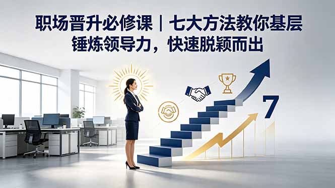 付费文章:职场晋升必修课|七大方法教你基层锤炼领导力,快速脱颖而出力繁信息站-闲云创业网-老谢轻创网-中创网-福缘网-冒泡网-资源之家-魔方项目库力繁信息站