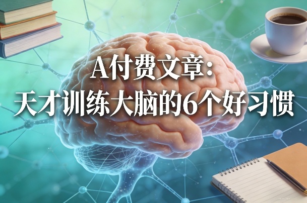 付费文章：天才训练大脑的6个好习惯力繁信息站-闲云创业网-老谢轻创网-中创网-福缘网-冒泡网-资源之家-魔方项目库力繁信息站