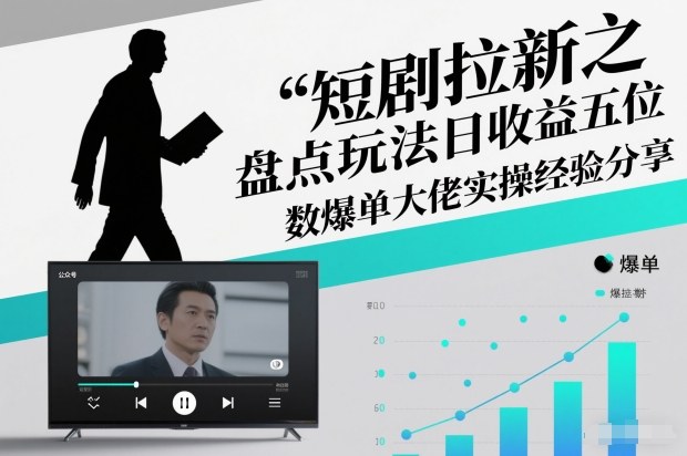 短剧拉新之盘点玩法日收益五位数爆单大佬实操经验分享力繁信息站-闲云创业网-老谢轻创网-中创网-福缘网-冒泡网-资源之家-魔方项目库力繁信息站