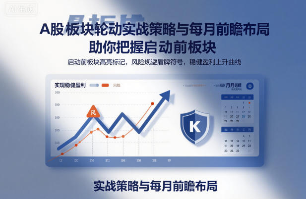 A股板块轮动实战策略与每月前瞻布局，助你把握启动前板块，规避风险，实现稳健盈利力繁信息站-闲云创业网-老谢轻创网-中创网-福缘网-冒泡网-资源之家-魔方项目库力繁信息站