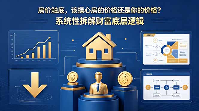 付费文章:房价触底,该操心房的价格还是你的价格?系统性拆解财富底层逻辑力繁信息站-闲云创业网-老谢轻创网-中创网-福缘网-冒泡网-资源之家-魔方项目库力繁信息站