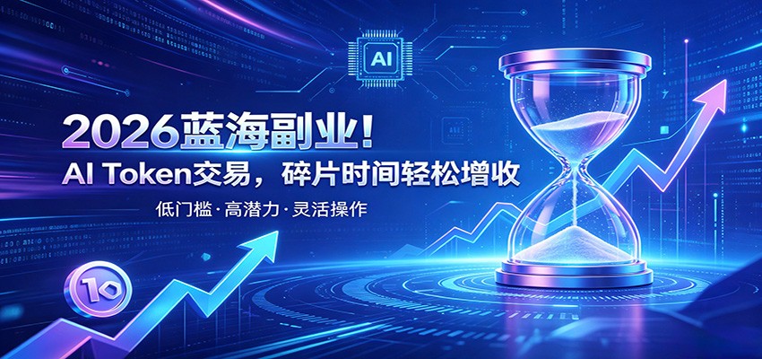 AI Token算力赛道！普通人可入局的数字副业，零门槛快速起步力繁信息站-闲云创业网-老谢轻创网-中创网-福缘网-冒泡网-资源之家-魔方项目库力繁信息站