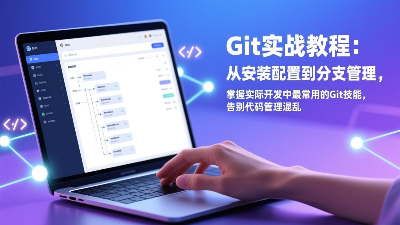 Git实战教程：从安装配置到分支管理，掌握实际开发中最常用的Git技能，告别代码管理混乱力繁信息站-闲云创业网-老谢轻创网-中创网-福缘网-冒泡网-资源之家-魔方项目库力繁信息站