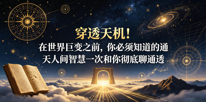 付费文章：穿透天机！在世界巨变之前，你必须知道的通天人间智慧一次和你彻底聊通透力繁信息站-闲云创业网-老谢轻创网-中创网-福缘网-冒泡网-资源之家-魔方项目库力繁信息站