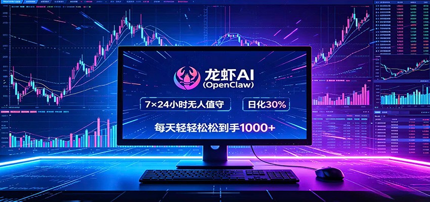 龙虾AI(OpenClaw)全自动挂机，智能操控电脑高效执行任务，每天轻松到手四位数力繁信息站-闲云创业网-老谢轻创网-中创网-福缘网-冒泡网-资源之家-魔方项目库力繁信息站