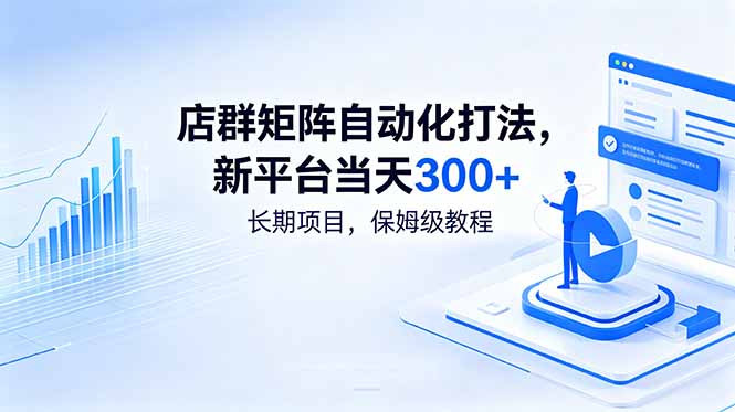 店群矩阵自动化打法,新平台当天300+,长期项目,保姆级教程力繁信息站-闲云创业网-老谢轻创网-中创网-福缘网-冒泡网-资源之家-魔方项目库力繁信息站