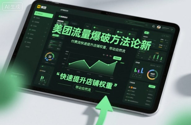 美团流量爆破方法论，付费流快速提升店铺权重，带动自然流力繁信息站-闲云创业网-老谢轻创网-中创网-福缘网-冒泡网-资源之家-魔方项目库力繁信息站