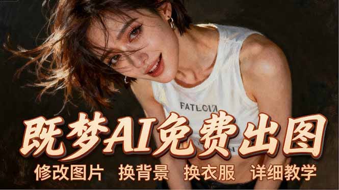 即梦AI全功能实战课：出图、换背景、照片动起来、唱歌说话，Seedance2.0全教学力繁信息站-闲云创业网-老谢轻创网-中创网-福缘网-冒泡网-资源之家-魔方项目库力繁信息站