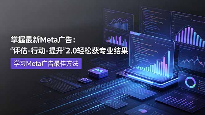掌握最新的Meta广告,通过“评估-行动-提升”2.0版本轻松获得专业级结果。学习目前学习Meta广告的最佳方法力繁信息站-闲云创业网-老谢轻创网-中创网-福缘网-冒泡网-资源之家-魔方项目库力繁信息站