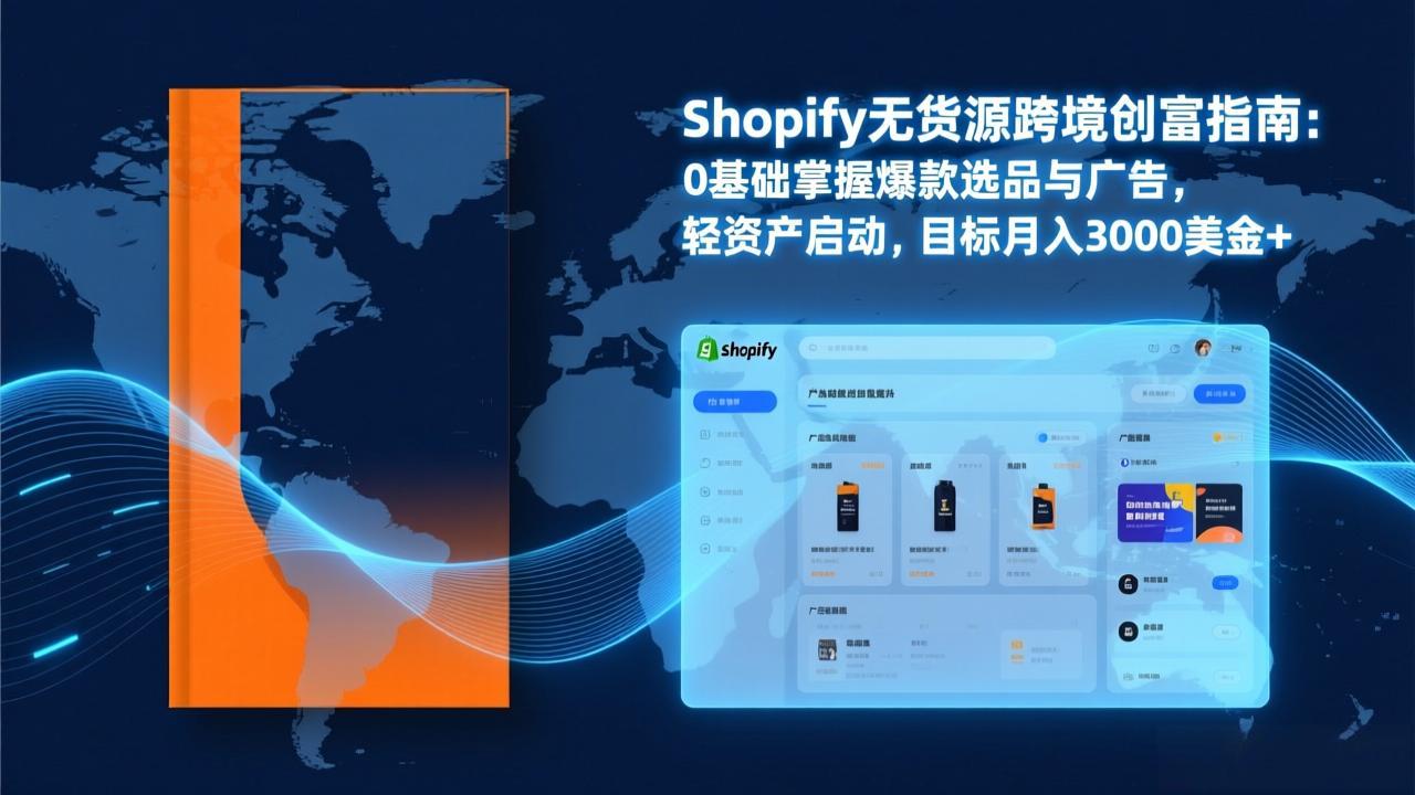 Shopify爆款打法实战：从选品到广告投放，复制爆款模型，驱动独立站月销售额破万刀力繁信息站-闲云创业网-老谢轻创网-中创网-福缘网-冒泡网-资源之家-魔方项目库力繁信息站