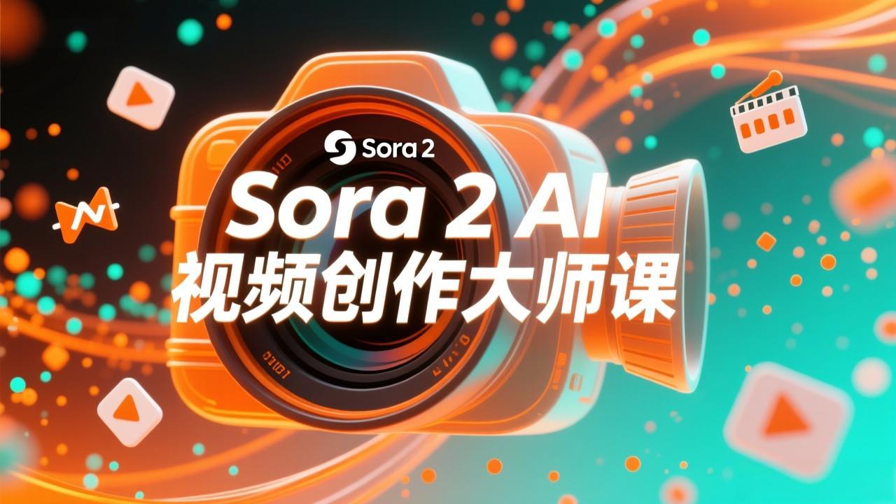 如何利用Sora 2创建流行AI人工智能视频大师班教程：掌握创作全流程，产出百万播放内容力繁信息站-闲云创业网-老谢轻创网-中创网-福缘网-冒泡网-资源之家-魔方项目库力繁信息站