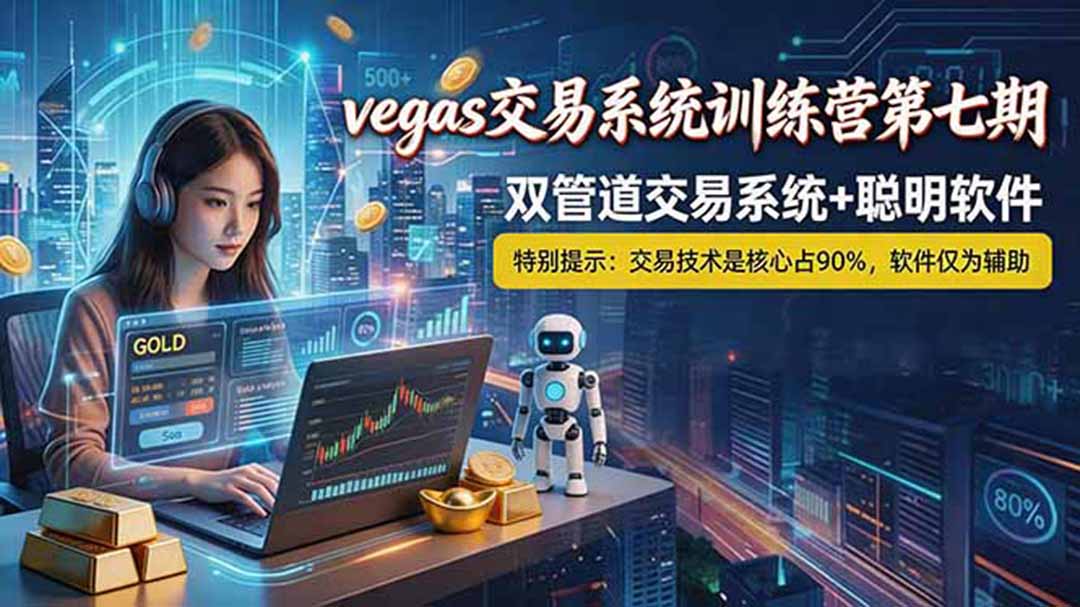 【海外美金AI搬砖】Vegas交易技术+聪明软件， 黄金期货日赚50-1000U， 长期稳定，小白轻松上手力繁信息站-闲云创业网-老谢轻创网-中创网-福缘网-冒泡网-资源之家-魔方项目库力繁信息站