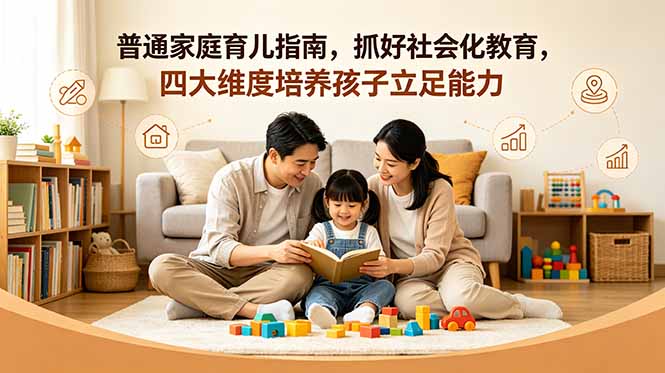 付费文章:普通家庭育儿指南,抓好社会化教育,四大维度培养孩子立足能力力繁信息站-闲云创业网-老谢轻创网-中创网-福缘网-冒泡网-资源之家-魔方项目库力繁信息站