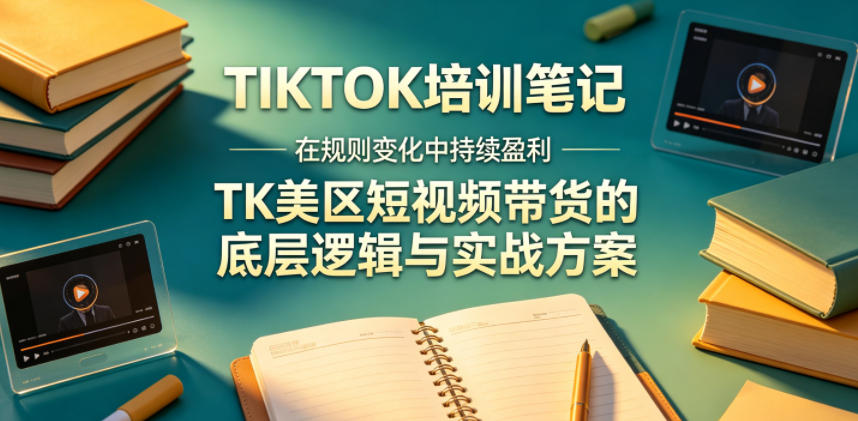 视界跨境TIKTOK4月17培训笔记，在规则变化中持续盈利，TK美区短视频带货的底层逻辑与实战方案【文档】力繁信息站-闲云创业网-老谢轻创网-中创网-福缘网-冒泡网-资源之家-魔方项目库力繁信息站