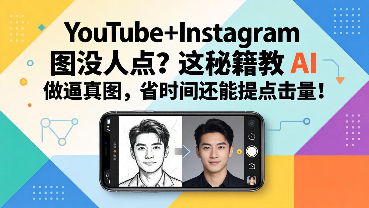 YouTube+Instagram图没人点?这秘籍教 AI 做逼真图,省时间还能提点击量力繁信息站-闲云创业网-老谢轻创网-中创网-福缘网-冒泡网-资源之家-魔方项目库力繁信息站