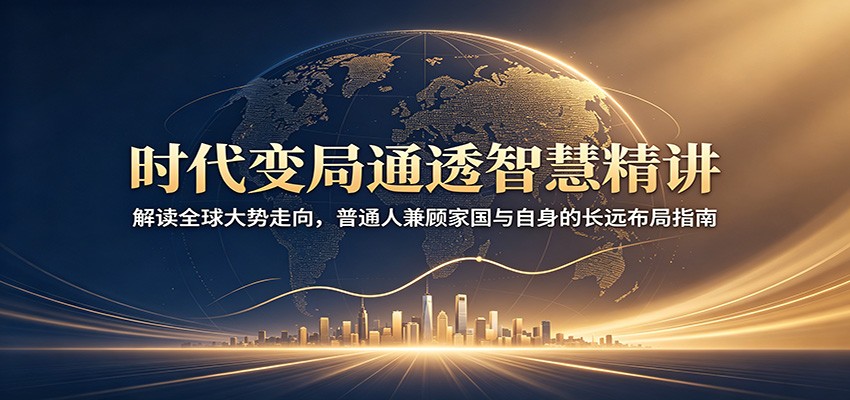 时代变局通透智慧精讲:解读全球大势走向,普通人兼顾家国与自身的长远布局指南力繁信息站-闲云创业网-老谢轻创网-中创网-福缘网-冒泡网-资源之家-魔方项目库力繁信息站