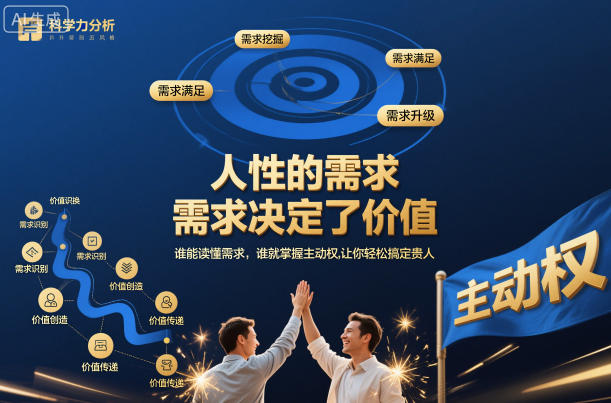 人性的需求，需求决定了价值，谁能读懂需求，谁就掌握主动权，让你轻松搞定贵人【文档】力繁信息站-闲云创业网-老谢轻创网-中创网-福缘网-冒泡网-资源之家-魔方项目库力繁信息站