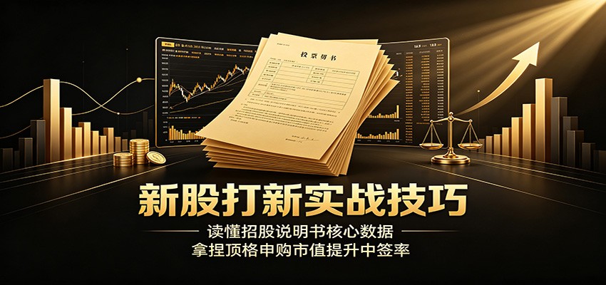 新股打新实战技巧:读懂招股说明书核心数据,拿捏顶格申购市值提升中签率力繁信息站-闲云创业网-老谢轻创网-中创网-福缘网-冒泡网-资源之家-魔方项目库力繁信息站