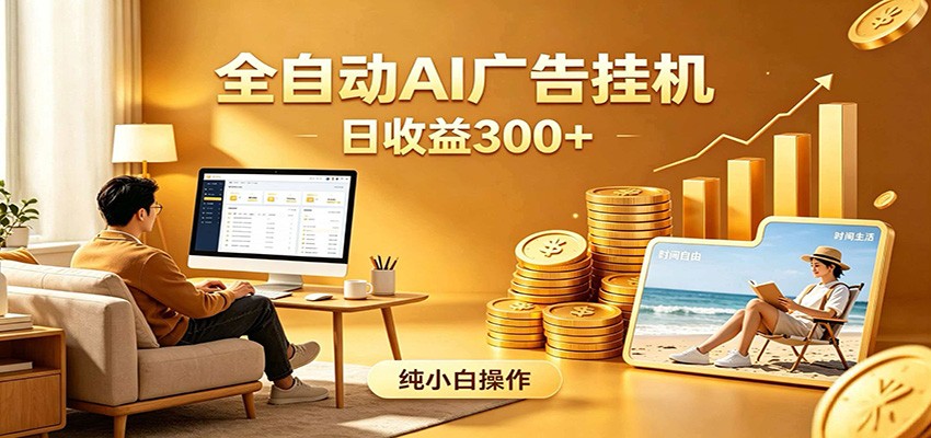 AI风口项目,全程解放双手,后台自动运行赚取收益,每天稳定收益300+力繁信息站-闲云创业网-老谢轻创网-中创网-福缘网-冒泡网-资源之家-魔方项目库力繁信息站