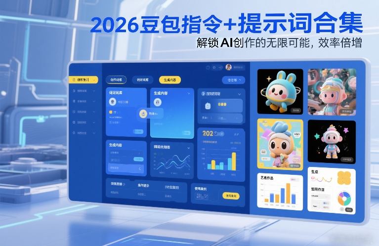 2026豆包指令+提示词合集，解锁AI创作的无限可能，效率倍增力繁信息站-闲云创业网-老谢轻创网-中创网-福缘网-冒泡网-资源之家-魔方项目库力繁信息站