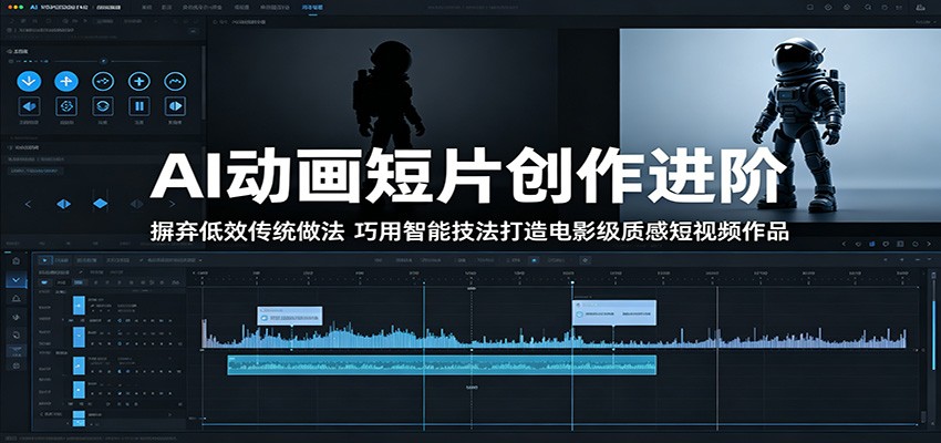 AI动画短片创作进阶:摒弃低效传统做法,巧用智能技法打造电影级质感短视频作品力繁信息站-闲云创业网-老谢轻创网-中创网-福缘网-冒泡网-资源之家-魔方项目库力繁信息站