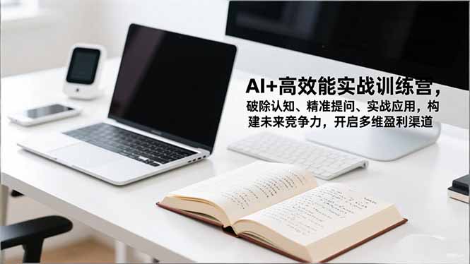 AI+高效能实战训练营，破除认知、精准提问、实战应用，构建未来竞争力，开启多维盈利渠道力繁信息站-闲云创业网-老谢轻创网-中创网-福缘网-冒泡网-资源之家-魔方项目库力繁信息站