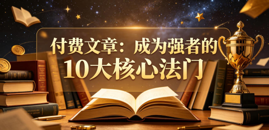 付费文章:成为强者的10大核心法门力繁信息站-闲云创业网-老谢轻创网-中创网-福缘网-冒泡网-资源之家-魔方项目库力繁信息站