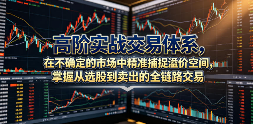 高阶实战交易体系,在不确定的市场中精准捕捉溢价空间,掌握从选股到卖出的全链路交易心法(更新6月)力繁信息站-闲云创业网-老谢轻创网-中创网-福缘网-冒泡网-资源之家-魔方项目库力繁信息站