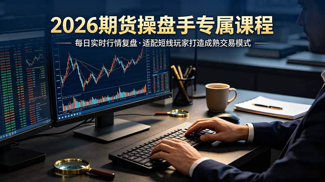 2026期货操盘手专属课程-更新7月11,每日实时行情复盘,适配短线玩家打造成熟交易模式力繁信息站-闲云创业网-老谢轻创网-中创网-福缘网-冒泡网-资源之家-魔方项目库力繁信息站