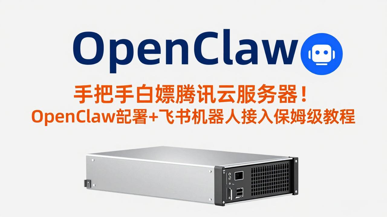 手把手白嫖腾讯云服务器！OpenClaw部署+飞书机器人接入保姆级教程力繁信息站-闲云创业网-老谢轻创网-中创网-福缘网-冒泡网-资源之家-魔方项目库力繁信息站