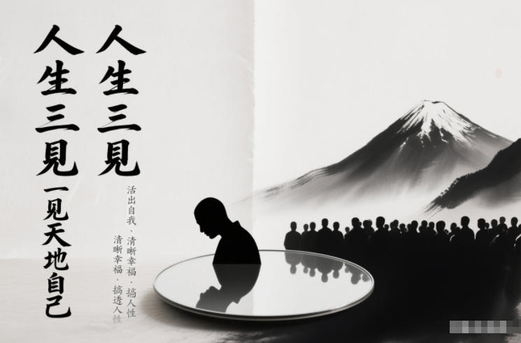 人生三见一见天地见众生见自己，活出自我拥有清晰幸福人生，搞透人性力繁信息站-闲云创业网-老谢轻创网-中创网-福缘网-冒泡网-资源之家-魔方项目库力繁信息站