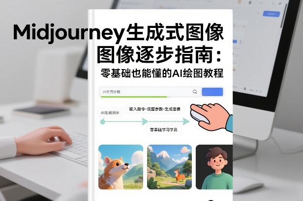 Midjourney生成式图像逐步指南：零基础也能懂的AI绘图教程力繁信息站-闲云创业网-老谢轻创网-中创网-福缘网-冒泡网-资源之家-魔方项目库力繁信息站