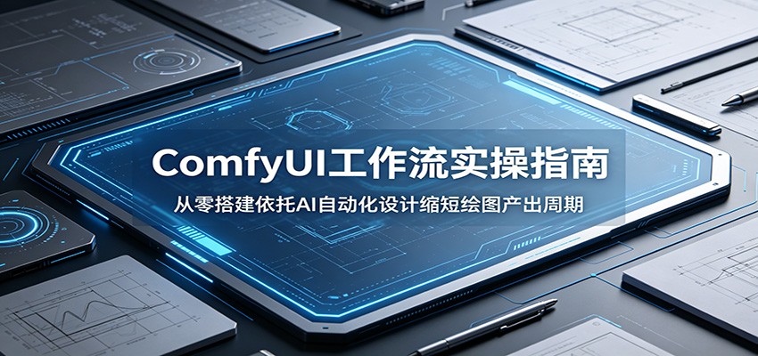 ComfyUI 工作流实操指南:从零搭建依托AI自动化设计缩短绘图产出周期力繁信息站-闲云创业网-老谢轻创网-中创网-福缘网-冒泡网-资源之家-魔方项目库力繁信息站