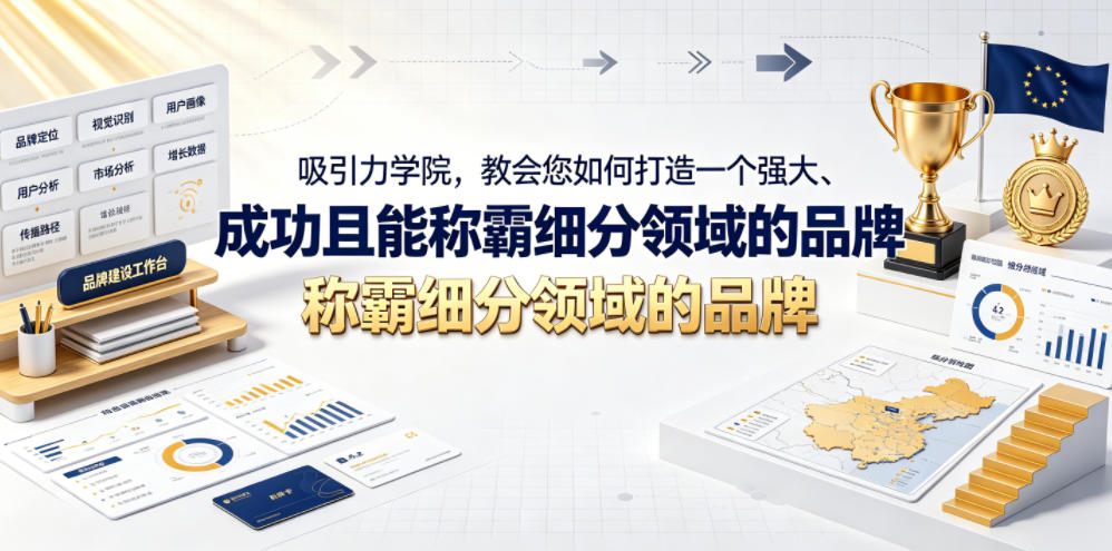 吸引力学院,教会您如何打造一个强大、成功且能称霸细分领域的品牌!【原创双语字幕】力繁信息站-闲云创业网-老谢轻创网-中创网-福缘网-冒泡网-资源之家-魔方项目库力繁信息站
