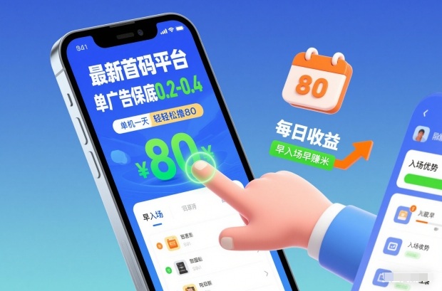 最新首码平台，单广告保底0.2-0.4，单机一天轻松撸80，早入场早賺米【揭秘】力繁信息站-闲云创业网-老谢轻创网-中创网-福缘网-冒泡网-资源之家-魔方项目库力繁信息站