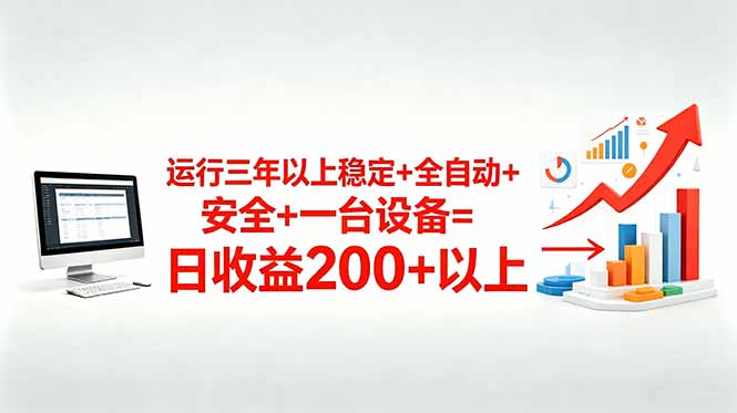 三年以上稳定+全自动+安全+一台设备=日收益200+力繁信息站-闲云创业网-老谢轻创网-中创网-福缘网-冒泡网-资源之家-魔方项目库力繁信息站