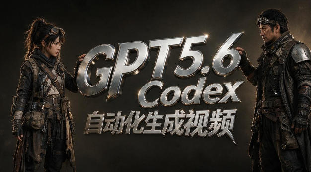 GPT5.6+Codex自动化视频生成：提示词设计×角色设定×封面海报×工作流思路，高效产出AI视频力繁信息站-闲云创业网-老谢轻创网-中创网-福缘网-冒泡网-资源之家-魔方项目库力繁信息站