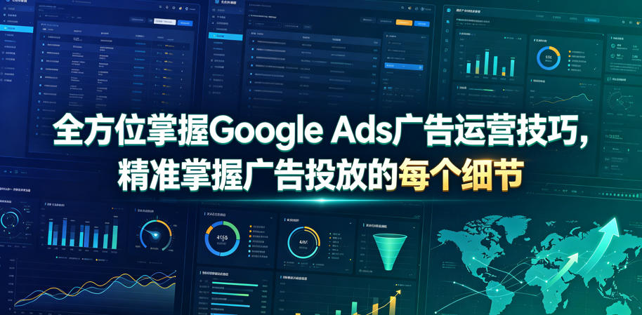 全方位掌握Google Ads广告运营技巧，精准掌握广告投放的每个细节【原创双语字幕】力繁信息站-闲云创业网-老谢轻创网-中创网-福缘网-冒泡网-资源之家-魔方项目库力繁信息站