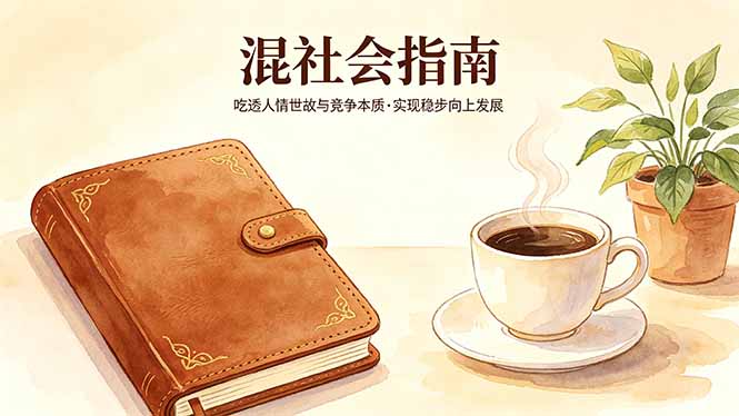 付费文章：混社会指南，吃透人情世故与竞争本质，实现稳步向上发展力繁信息站-闲云创业网-老谢轻创网-中创网-福缘网-冒泡网-资源之家-魔方项目库力繁信息站