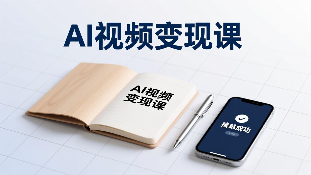 AI视频变现课,学完即可创作短片、接商单,实现副业增收,单项目报价可达千元力繁信息站-闲云创业网-老谢轻创网-中创网-福缘网-冒泡网-资源之家-魔方项目库力繁信息站