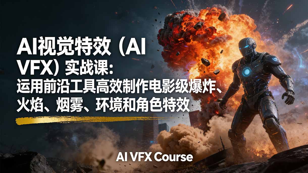 AI视觉特效(AI VFX力繁信息站-闲云创业网-老谢轻创网-中创网-福缘网-冒泡网-资源之家-魔方项目库力繁信息站
